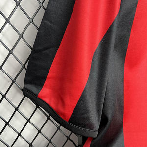 قميص كرة قدم رجالي عالي الجودة على الطراز التايلاندي لموسم 1995-1996، قميص رياضي قصير الأكمام من البوليستر مع إمكانية تخصيص أسماء الفرق، سريع الجفاف - Product Image 4