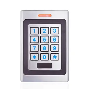 Waterproof dual door TK4100 standalone access control system keypad control for 2 doors