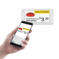 Label Harga Pintar Epaper BLE Resolusi Tinggi Pabrik OEM Pengganti Label Harga Kertas
