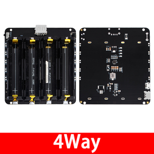 แผง V8แบตเตอรี่ลิเธียม18650แผงวงจรขยายกำลังเคลื่อนที่5V/3A 3V/1A ไมโคร USB สำหรับ ESP8266 ESP32 <span class=keywords><strong>Arduino</strong></span> - Product Image 5