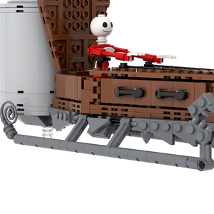 701 pièces MOC1564 Skeleton <span class=keywords><strong>Jack</strong></span>'s Christmas Sleigh Bricks Halloween Assemble Educational Collect Building Blocks for Kids Gift Toys - Product Image 2