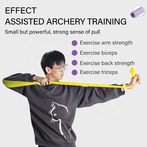 SPG bắn cung kháng ban nhạc vành đai phát hành đào tạo sức mạnh hợp chất recurve cung và mũi tên vẽ trọng lượng đào tạo phụ kiện - Product Image 6