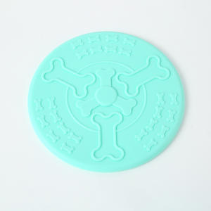 Honden Frisbees Speelgoed Ronde Training Rubber Vliegende Schijf Bijtbestendig Frisbeed Hond Speelgoed Huisdier Interactief En Beweging Huisdier Speelgoed - Product Image 6