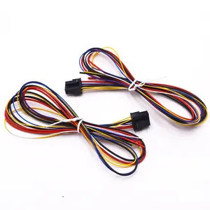 Customized battery connector Molex 43025 pitch 3.0mm micro fit male plug 2x4P 8 poles wire to board connector wire harness