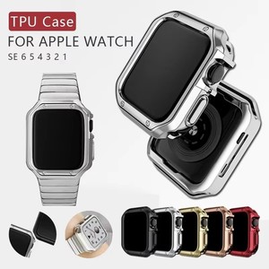 Dropshipping Housse <span class=keywords><strong>de</strong></span> <span class=keywords><strong>protection</strong></span> en TPU pour Iwatch Series 7 6 5 <span class=keywords><strong>SE</strong></span> Protecteur d'écran en TPU souple pour <span class=keywords><strong>Apple</strong></span> <span class=keywords><strong>Watch</strong></span> 49mm 45mm 44mm - Product Image 5