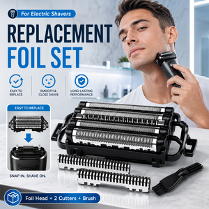 Kit de rechange universel pour rasoir électrique OEM d'usine : grille et lame pour appareils de toilettage masculin - Product Image 1