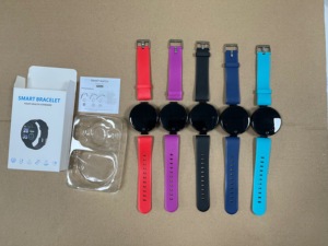 D18 thông minh tập thể dục Tracker xem <span class=keywords><strong>Android</strong></span> & iOS tương thích với Heart Rate hiển thị thời tiết đồng hồ thể thao bước truy cập ban nhạc cao su - Product Image 2