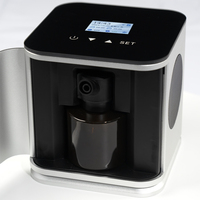 Diffuseur d'huiles essentielles de luxe, nouveau design, pour bureau, sans fil, avec commande par application, lumière LED, haut-parleur musical