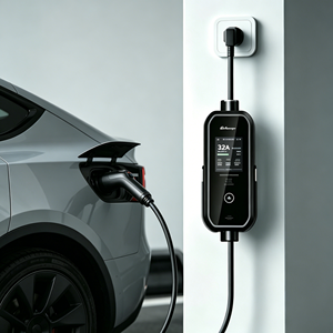เครื่องชาร์จรถยนต์ไฟฟ้าแบบพกพา Putainen 3.8kW 16A NACS เฟสเดียว AC 200-240V ระดับ 1 สำหรับใช้ในบ้าน สำหรับรถยนต์ <span class=keywords><strong>Tesla</strong></span> - Product Image 1