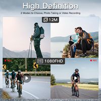 Caméra d'action Offre Spéciale Ultra HD 4K 30fps WiFi 170D casque étanche sous-marin caméra de sport d'enregistrement vidéo avec étui de charge
