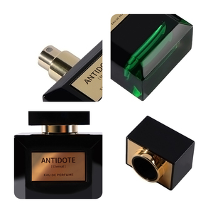 Profumo di bottiglia di <span class=keywords><strong>vetro</strong></span> vuoto riutilizzabile Spray da 50ml di colonia da uomo personalizzato dal Design unico - Product Image 5