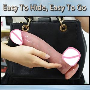 リアルな液体シリコーンソフト100% 防水吸引カップポータブル環境にやさしいエンハンサーセクシーディルドセックスおもちゃ用 - Product Image 5