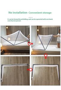 <span class=keywords><strong>Moustiquaire</strong></span> de Camping Pliable Tout-<span class=keywords><strong>en</strong></span>-Un pour Lits d'Enfants, Siestes Rapides à la Maison, Hôtels, Dortoirs – Sans Montage Nécessaire - Product Image 3