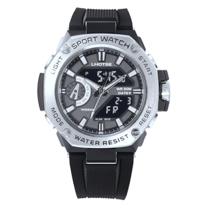 LHOTSE 3073 OEM empresa de <span class=keywords><strong>relojes</strong></span> Caja de aleación de alta calidad nuevos <span class=keywords><strong>relojes</strong></span> digitales impermeables con retroiluminación LED para hombres reloj <span class=keywords><strong>gshock</strong></span> reloj - Product Image 5