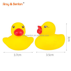 Mini Toys Float &amp; Squeak <strong>Rubber</strong> <strong>Duck</strong> Baby Bath Ducky <strong>Duck</strong> Bath Toys Party Favors - Product Image 5