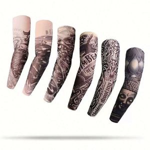 Mangas de <span class=keywords><strong>Tatuaje</strong></span> Personalizadas con Diseños 3D, Resistentes a los Rayos UV, con Diseño de Flores, para Hombres y Mujeres, Manga Completa para el <span class=keywords><strong>Brazo</strong></span> - Product Image 1
