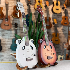 <span class=keywords><strong>Ukelele</strong></span> acústico profesional Geake de alta calidad de 26 pulgadas, cuerda de Aquila, parte trasera/lateral de caoba sólida - Product Image 4