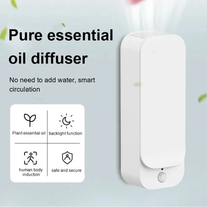 Venta caliente <span class=keywords><strong>Mini</strong></span> portátil recargable montado en la pared difusor de Aroma de aceite sin agua aceites esenciales Plug-in para uso doméstico - Product Image 3