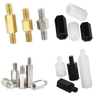 Круглая латунная Шестигранная пластиковая M2 M3 BSO слепая нейлоновая материнская плата с внутренней резьбой из нержавеющей стали алюминиевая печатная плата противостояние - Product Image 6