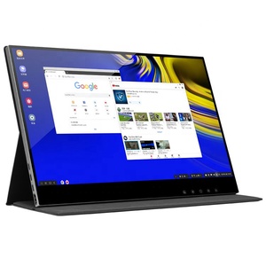 Écran <span class=keywords><strong>portable</strong></span> sans fil 13,3 pouces avec écran tactile FHD, batterie, Miracast, Wifi Direct, Airplay, compatible X-box One, PS4, PS5, IPS - Product Image 1