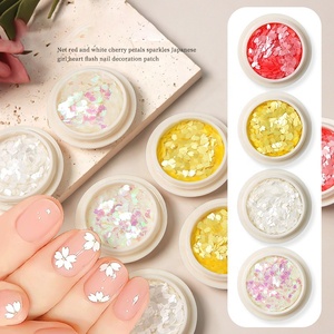 Paso Sico <span class=keywords><strong>2022</strong></span> fleurs colorées brillant mixte AB effets Nail Art paillettes pour accessoires de <span class=keywords><strong>manucure</strong></span> Design 3D - Product Image 1