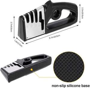 Ciseaux à base antidérapante, couteau professionnel, acier à aiguiser, choix du <span class=keywords><strong>chef</strong></span>, <span class=keywords><strong>aiguiseur</strong></span> de couteaux - Product Image 6