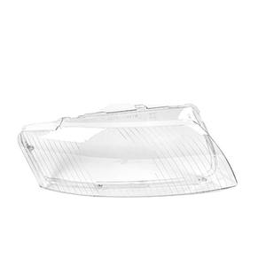 Couvre-phare transparent pour Audi A8 D3, en plastique ABS, gauche et droite, 2006-2010, garniture d'éclairage automobile - Product Image 2