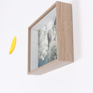 Fabricante de marcos de madera baratos de alta calidad Estilo vintage Moldura de tamaño personalizado Marco de fotos digital familiar y Animal 3D - Product Image 2