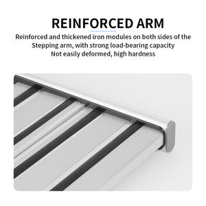 HEYRV <span class=keywords><strong>Escaleras</strong></span> plegables antideslizantes de aluminio de un solo paso manual RV de 484mm con carga de luz LED 200KG para remolque de <span class=keywords><strong>autocaravana</strong></span> - Product Image 5