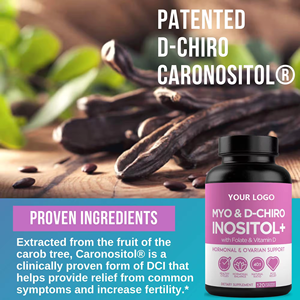 Myo-inositol & d-chiro Inositol kapsul untuk kesehatan reproduksi wanita keseimbangan Hormonal & dukungan ovulasi - Product Image 4