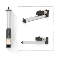 JST Hersteller Nicht standard mäßiger kunden spezifischer Linear antrieb 2,5 Tonnen Tragfähigkeit 30mm Hub 25 mm/s Drehzahl 750W Motor 10mm Kabel