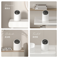 Poubelle Automatique Créative avec Sacs Intégrés, Seau de Rangement Intelligent Rond et Mignon pour Maison, Toilettes et Salle de Bain