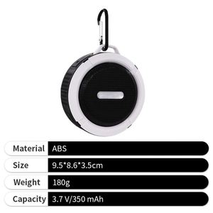 Petit haut-parleur portable en plastique, taille de poche personnalisée, mini haut-parleur sans fil étanche pour le sport en plein air avec logo - Product Image 4