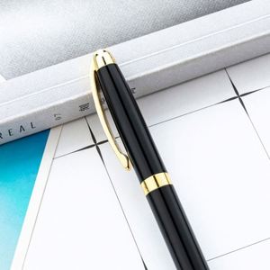 1.0Mm Premium Black Metal Ballpoint Customizable Logo Business Twist-Action Promotional Gift <b>Pen</b> - Product Image 2