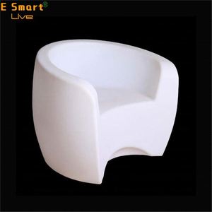Led brillante Silla de batería led sofá LED sillas y mesas para bares, cambio de color al aire libre led muebles sofá silla - Product Image 2