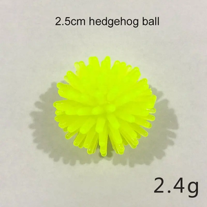 Balles anti-stress miniatures colorées de 2,5 cm, balles à picots douces, jouets sensoriels pour soulager le stress, pour adultes, décorations de fête - Product Image 6