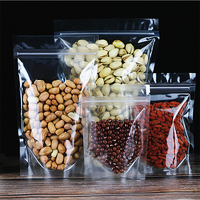 Sac d'emballage de brique de riz sous vide Transparent de qualité alimentaire 500g