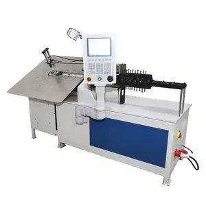 Amplamente utilizado aço vergalhões CNC dobra máquina automática 2D fio dobra máquina