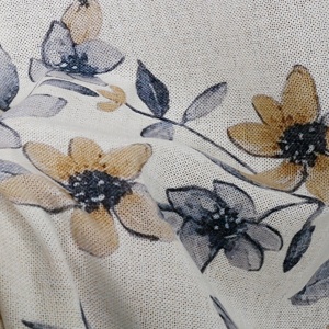 OWENIE soggiorno moderno personalizzato con tende stampate floreali <span class=keywords><strong>su</strong></span> tessuto in poli lino, <span class=keywords><strong>tenda</strong></span> da esterno con <span class=keywords><strong>stampa</strong></span> digitale 3D - Product Image 5