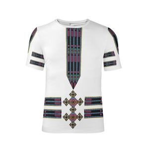 <span class=keywords><strong>T</strong></span>-<span class=keywords><strong>Shirt</strong></span> Personalizzata con Design Etiope Habesha per Uomo, Economica, Manica Corta, in Poliestere, Vendita all'Ingrosso - Product Image 2