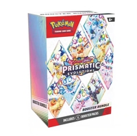Bundel Booster Pokemoned SV8.5 American Prismatic Evolutions Asli Segel, Kartu Permainan TCG Eevee Evolutions Ultra Rare