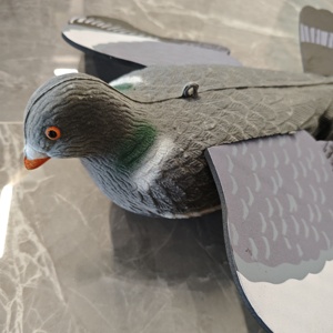 Leurres de <span class=keywords><strong>Pigeon</strong></span> émulationnels de vente chaude pour le tir de chasse leurre de <span class=keywords><strong>Pigeon</strong></span> volant floqué avec des ailes pour la décoration de jardin - Product Image 6