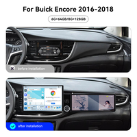 Écran ZWNAV 13,1 + 12,3 pouces pour Buick Encore 2016-2018, Android 13, Carplay, DSP, GPS, mise à niveau multimédia, autoradio stéréo 4G OEM