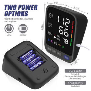 Máy đo huyết áp điện tử, tùy chỉnh nhà máy, giá bán buôn, màn hình LED - Product Image 2