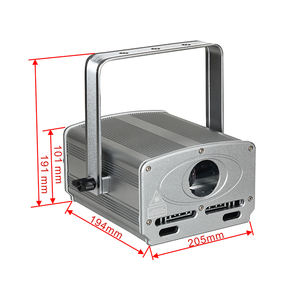 2 Вт 3 Вт уличный IP66 уровень DMX полноцветный Светлячок RGB звездное небо Водонепроницаемый Сад Парк Лазерные световые огни шоу - Product Image 6