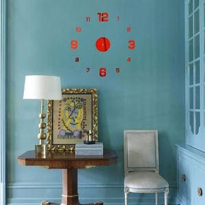 Home Decoration Wall Stickers 3D Frameless <b>Digital</b> DIY Wall <b>Clocks</b> New Color Changing Acrylic Night Light <b>Clock</b> Wall Stickers - Product Image 2