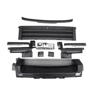 Nuevo diseño de accesorios exteriores ABS Upgrade Black Knight Front Grille para Chery Jetour Traveler T2 - Product Image 1