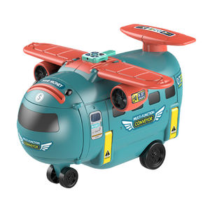 ของเล่นเด็ก 3in1 กระปุก<span class=keywords><strong>ออมสิน</strong></span> พวงมาลัย ของเล่นเครื่องบินพลาสติกลายการ์ตูน - Product Image 1