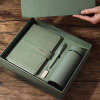 Ensemble de carnets en cuir PU de luxe 2025 de haute qualité avec logo personnalisé, stylo et agenda imprimés en sérigraphie pour cadeaux d'entreprise