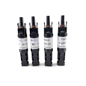 ขั้วต่อแผงโซลาร์ PV004-D 1000V 10A IP65กันน้ำสำหรับติดตั้งระบบ PV ทนต่อรังสียูวีและทนต่ออุณหภูมิสูง - Product Image 6